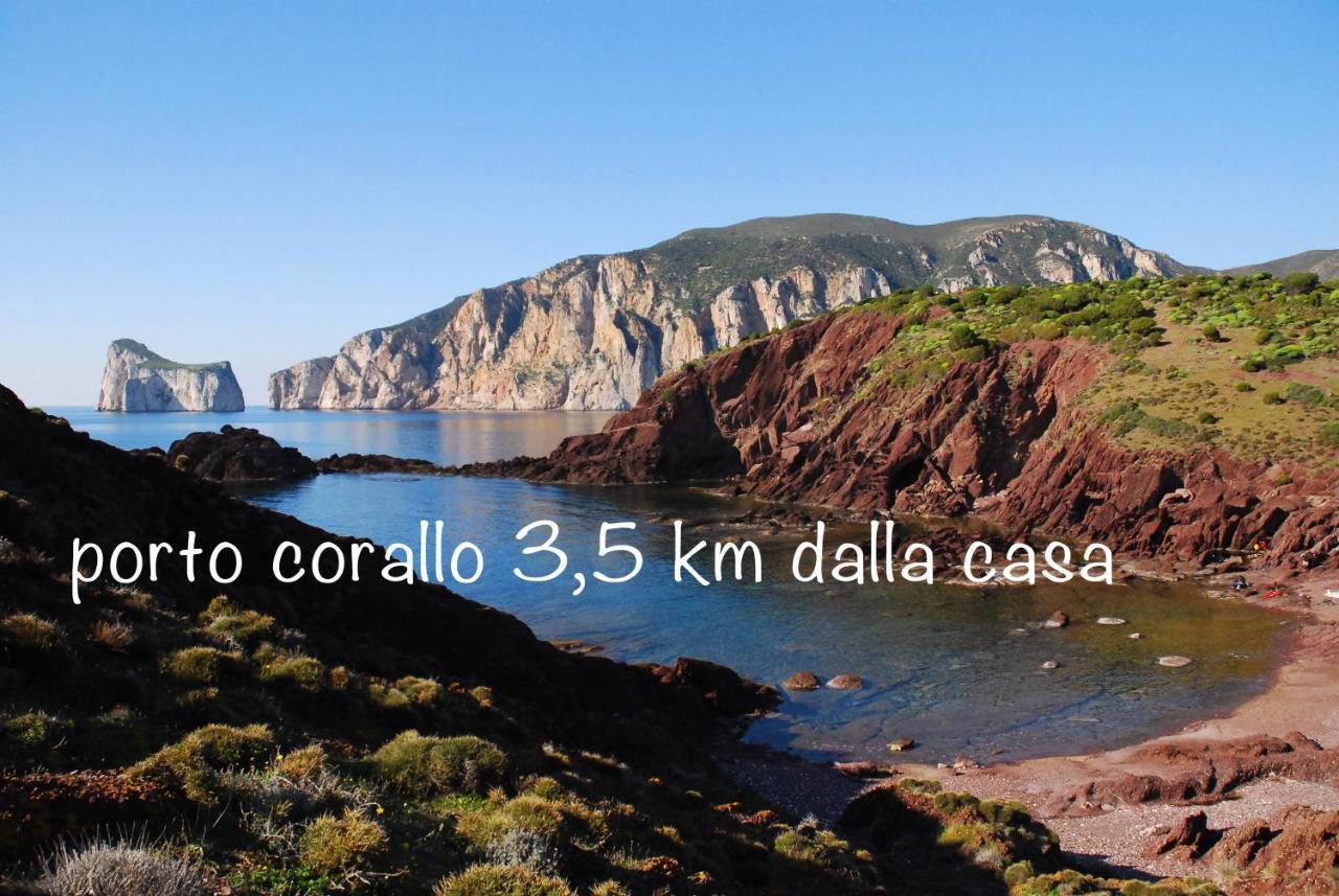 L'Emozione Tanca Piras Villa Nebida Eksteriør billede
